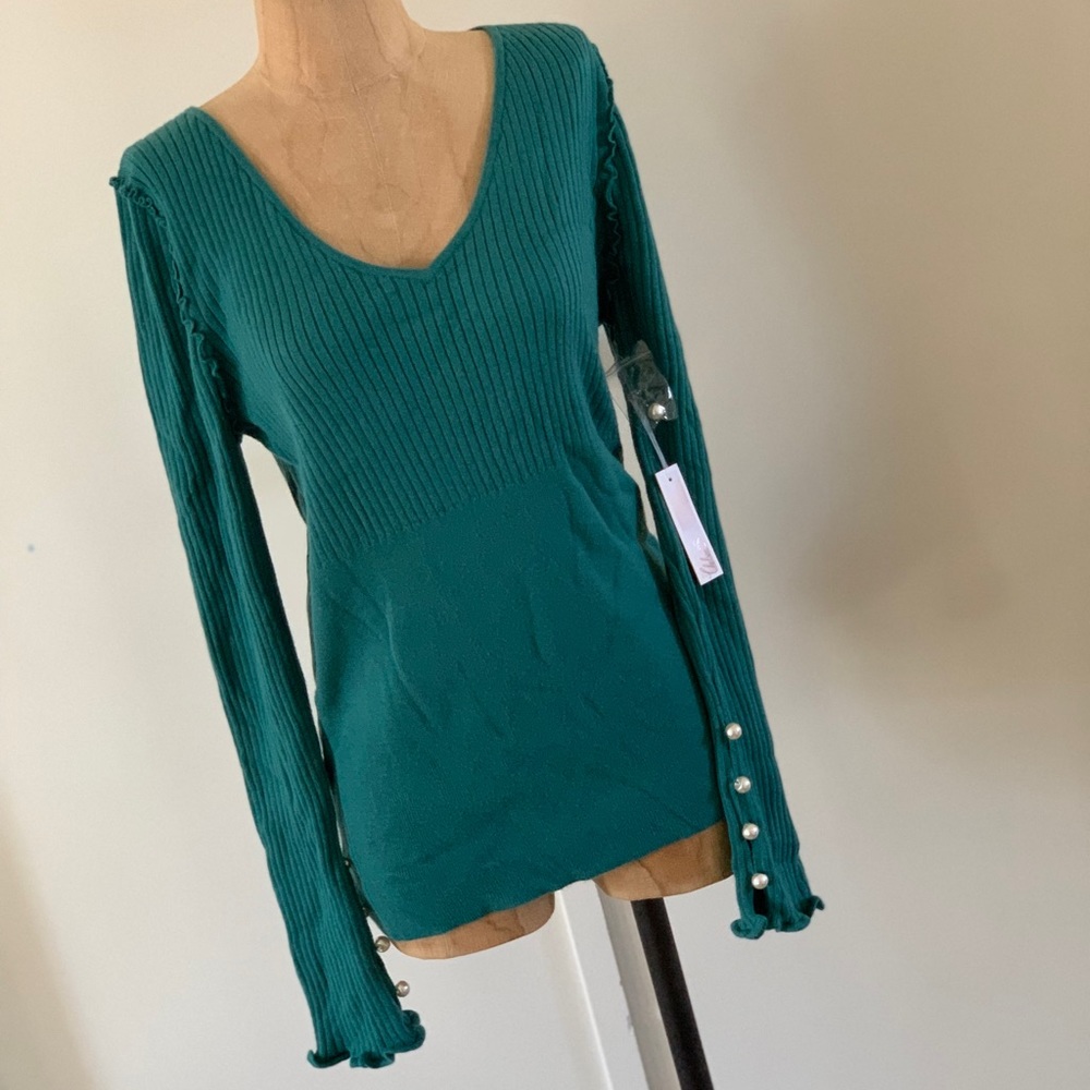 Teal longsleeve sweater
